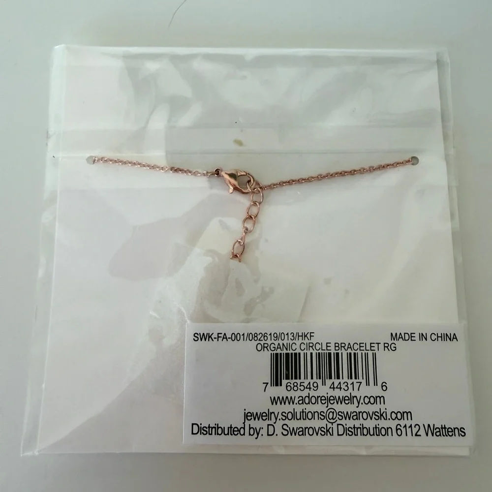 Adore Rose Gold Circle Necklace